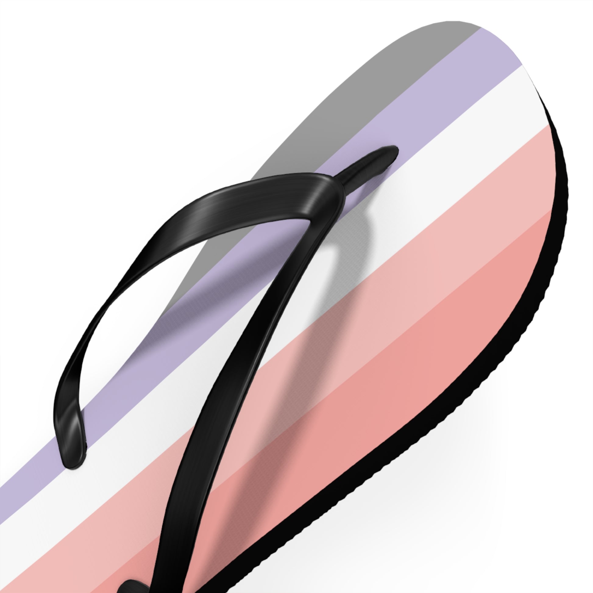 Cupioromantic Pride Flip Flops