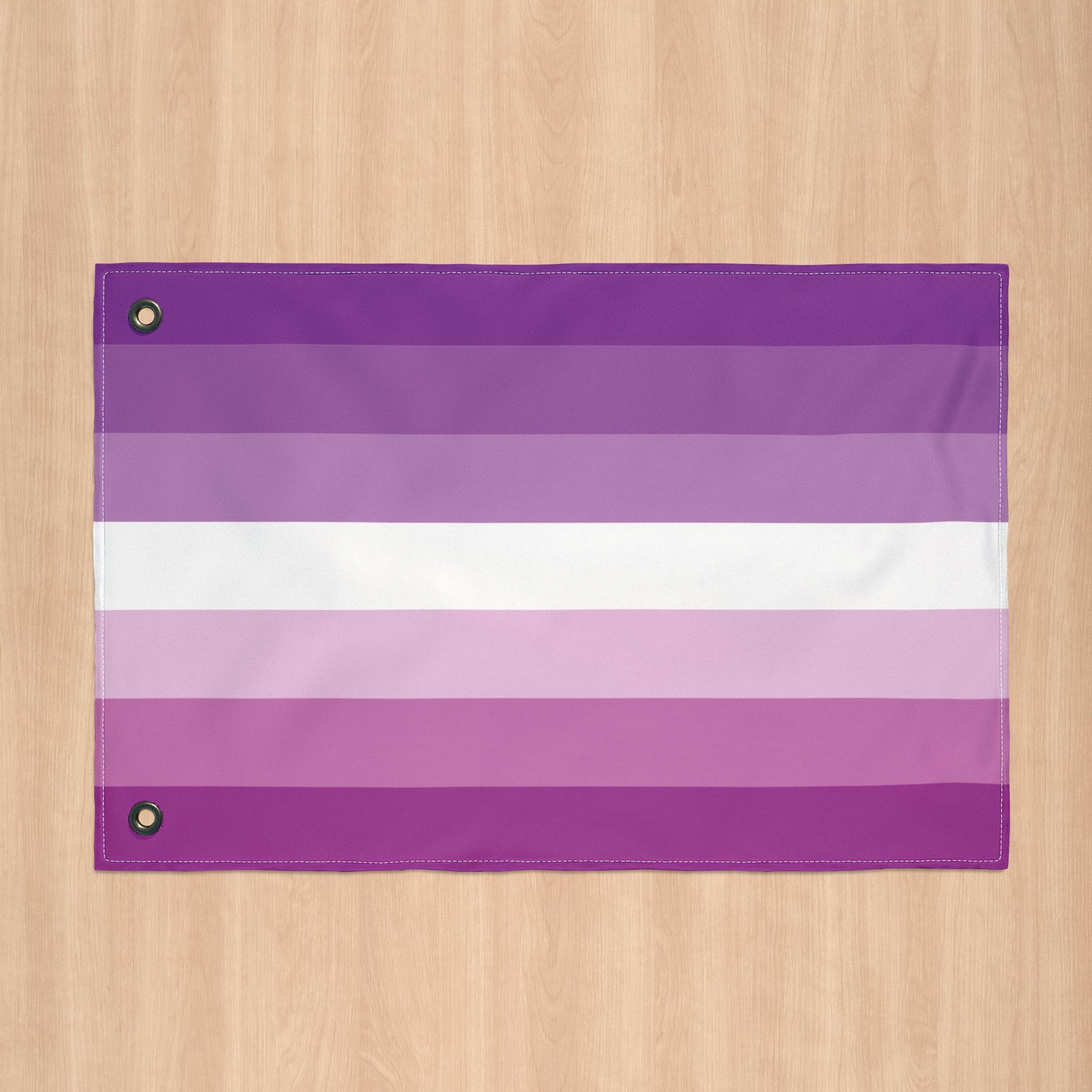 Femme Double-Sided Pride Flag with Grommets