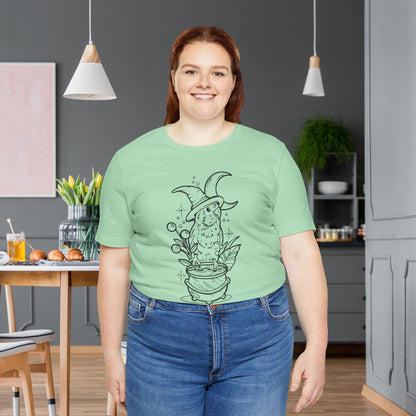 Witches' Brew Lovebird, Line Art Tee