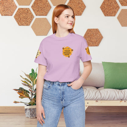 Custom Pink & Purple Tees for BELLA+CANVAS® 3001