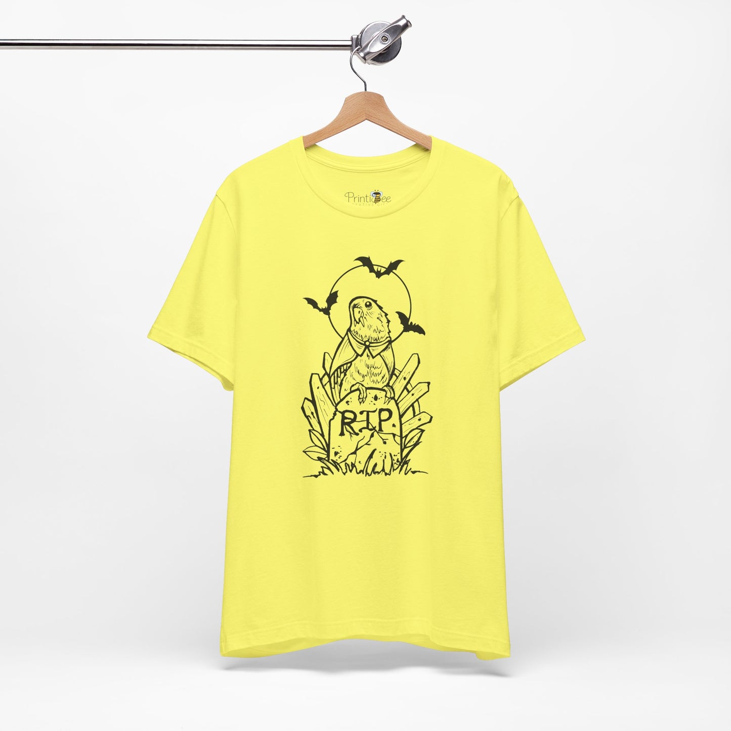 Vampire Lovebird, Line Art Tee