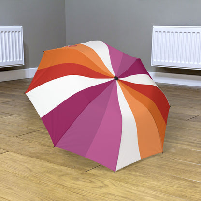 Lesbian 7-Stripes Pride Umbrella
