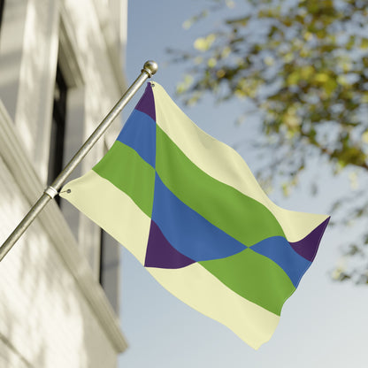 24'' × 36'' Aegoplatonic Cream Pride Flag with Grommets