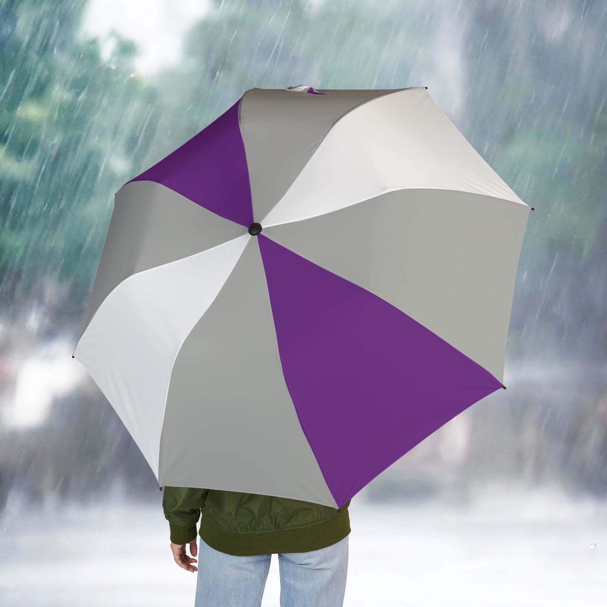 Graysexual Pride Umbrella