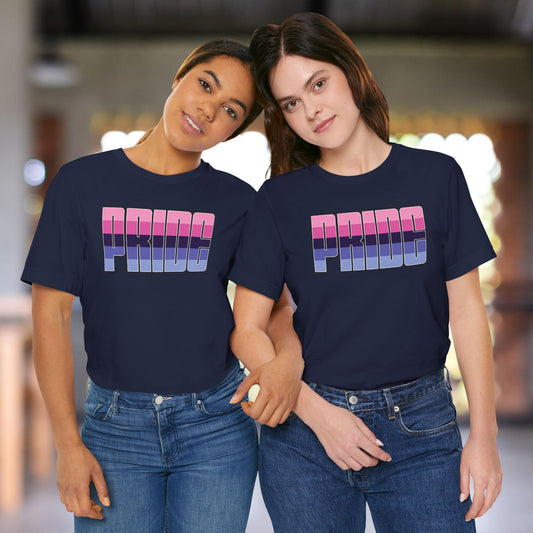 Navy Omnisexual Pride Tee