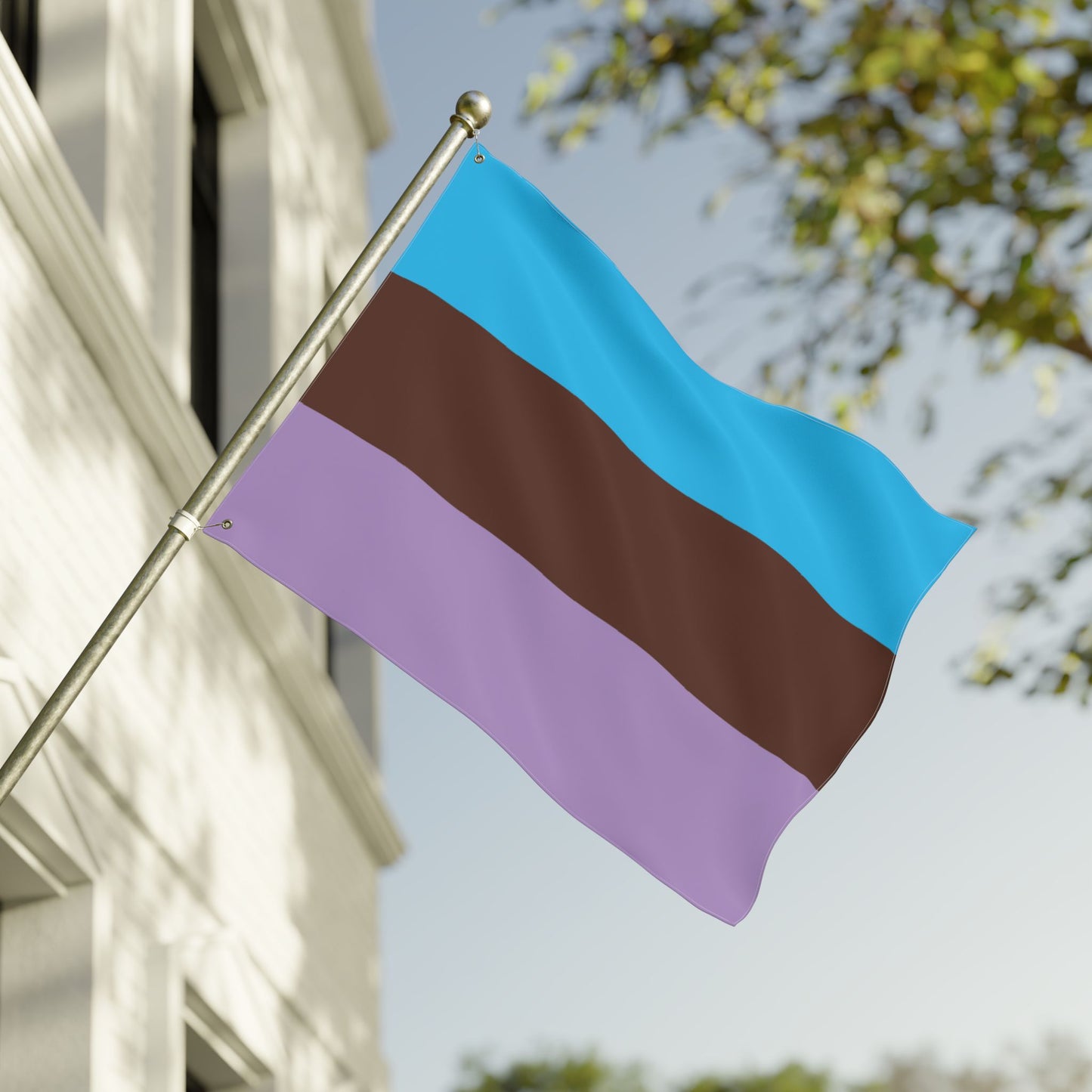 30'' × 40'' Androsexual Double-Sided Pride Flag with Grommets