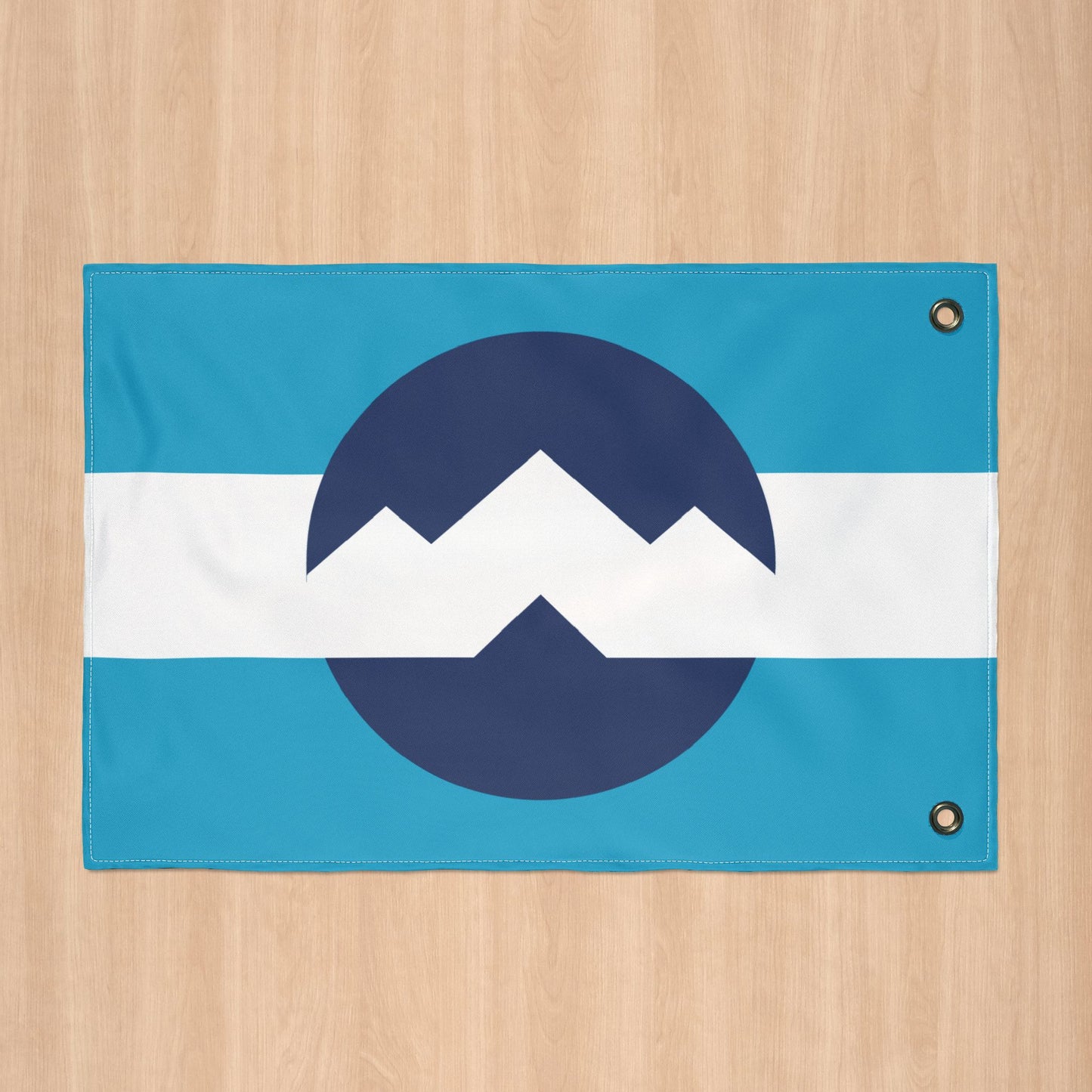 UT - Ogden, Utah Double-Sided Flag with Grommets