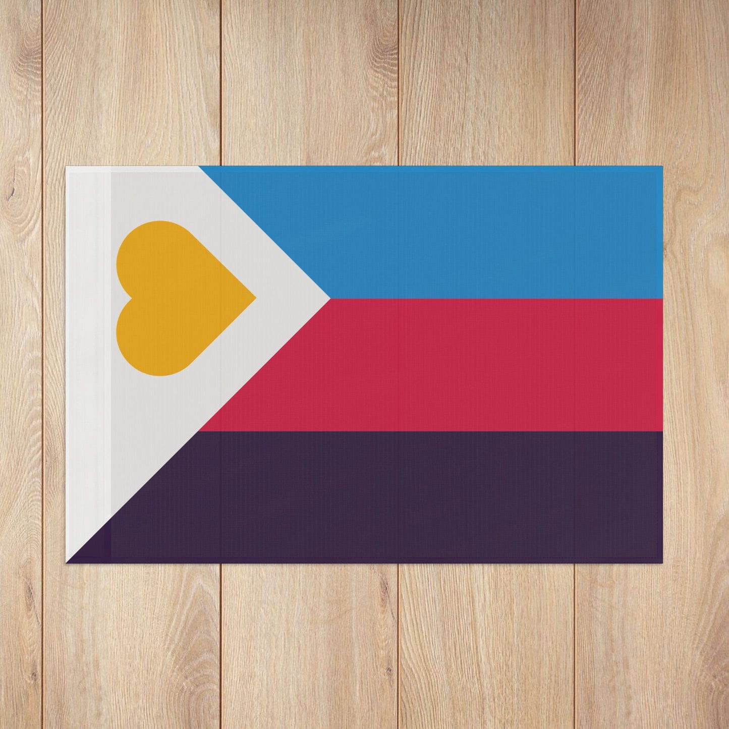 Polyamory Pride Flag (Double Sided Print), LGBTQIA+ Polyamorous Pride Flags