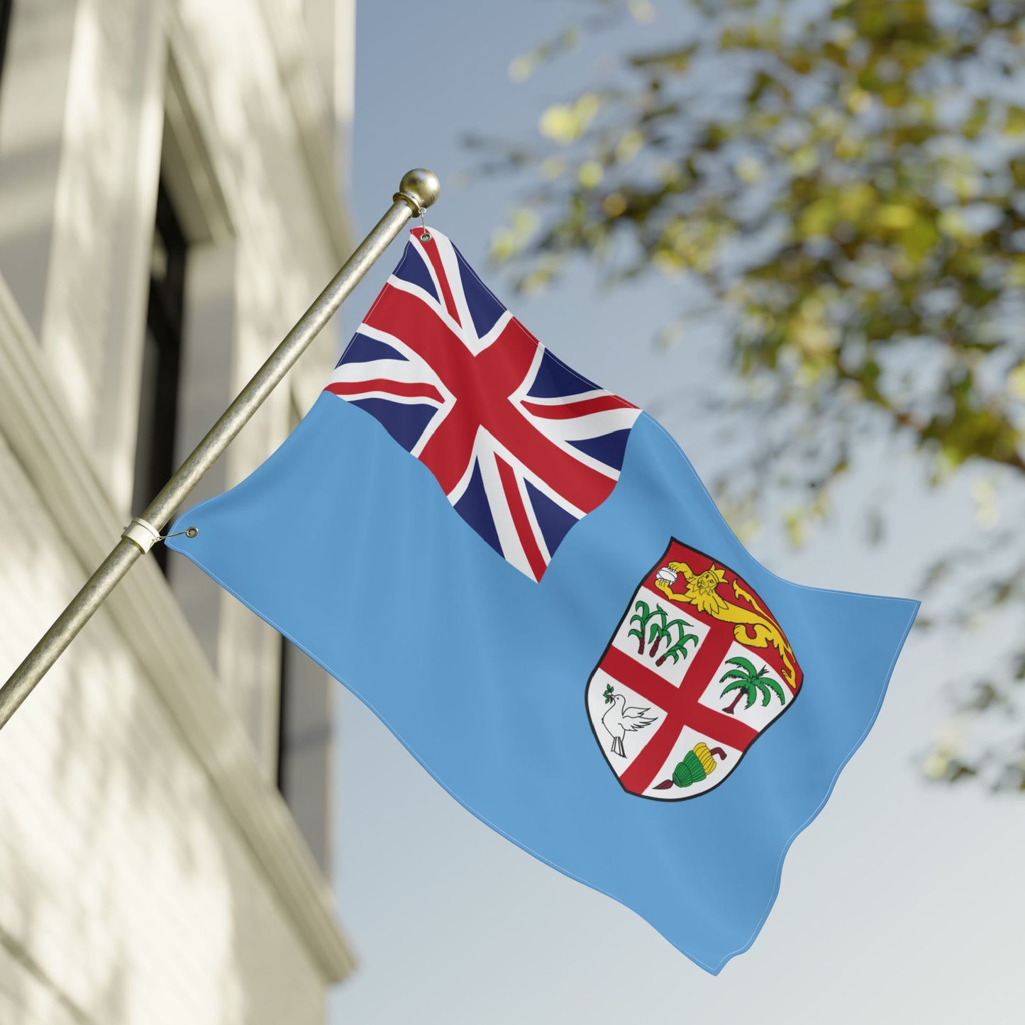 24'' × 36'' Fiji Flag with Grommets