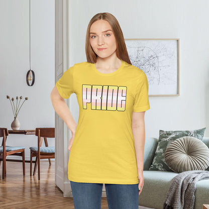 Maize Yellow Pangender Pride Tee