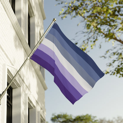 36'' × 60'' Butch Blue Double-Sided Pride Flag with Grommets