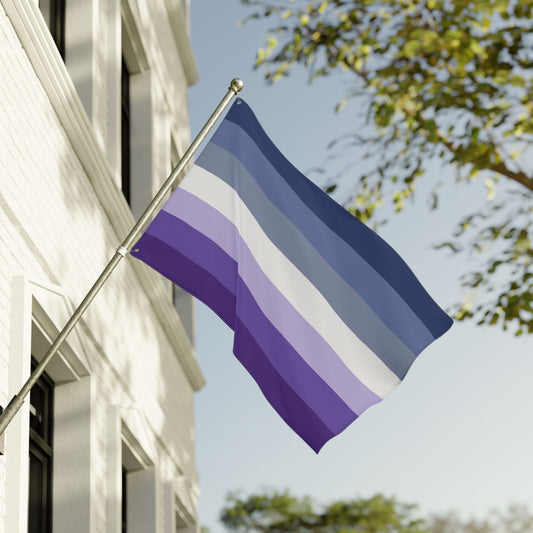 36'' × 60'' Butch Blue Double-Sided Pride Flag with Grommets