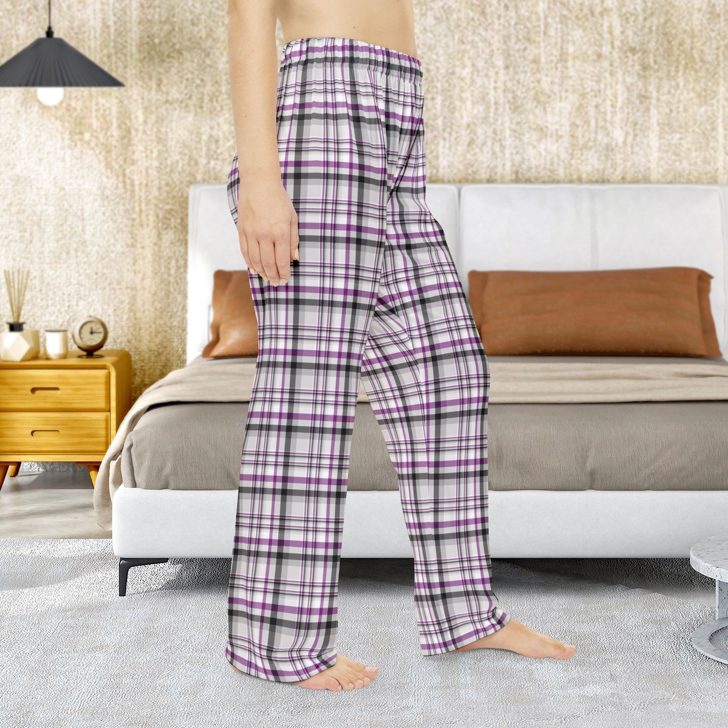 Women’s Asexual Pride Plaid Pajama Pants