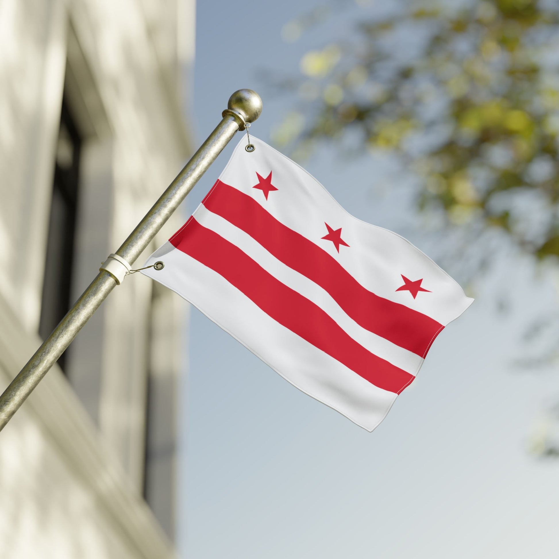 12'' × 18'' Washington, D.C. DC Double-Sided Flag with Grommets