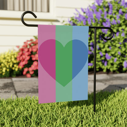 12'' × 18'' Polyromantic Garden Flag Banner