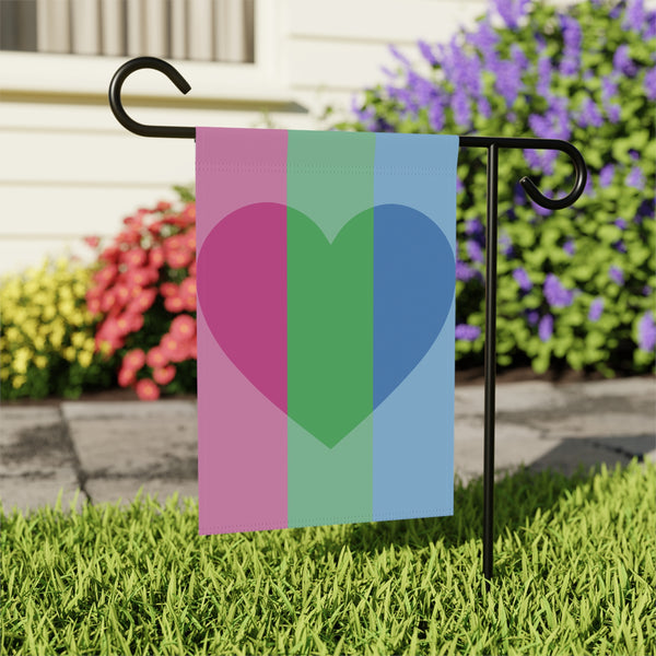 12'' × 18'' Polyromantic Garden Flag Banner