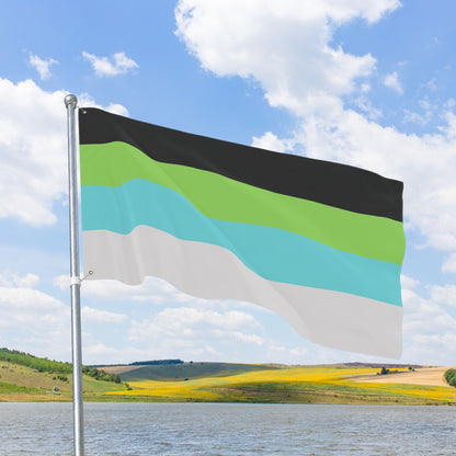 Quoiromantic Pride Flag with Grommets