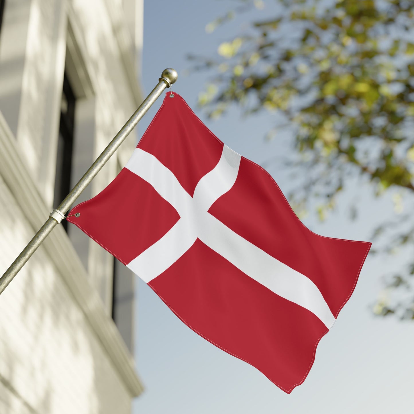 24'' × 36'' Denmark Flag with Grommets