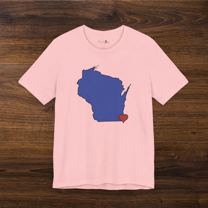 Pink I Love Southeastern Wisconsin!