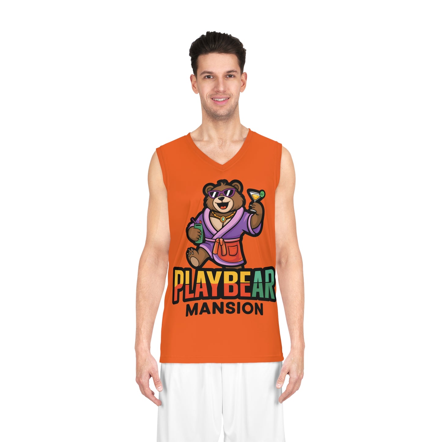 Playbear Mansion Basketball Jersey