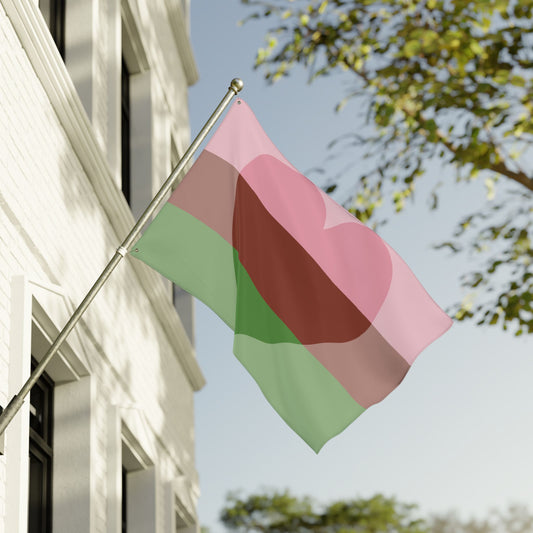 36'' × 60'' Gyneromantic Pride Flag with Grommets