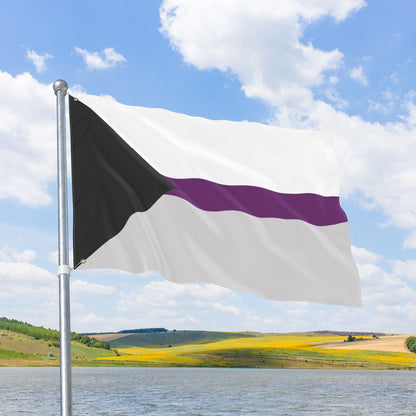 Demisexual Pride Flag with Grommets