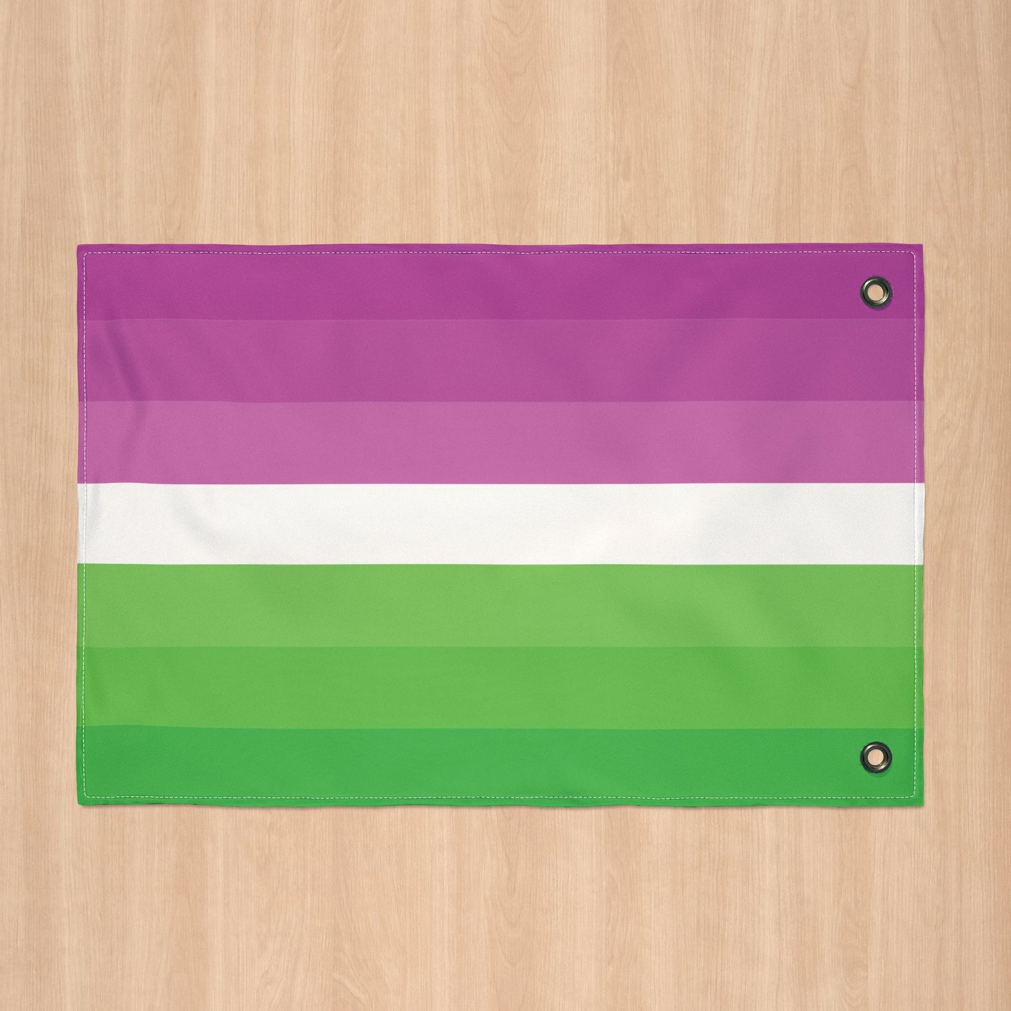 Petalsexual Double-Sided Pride Flag with Grommets