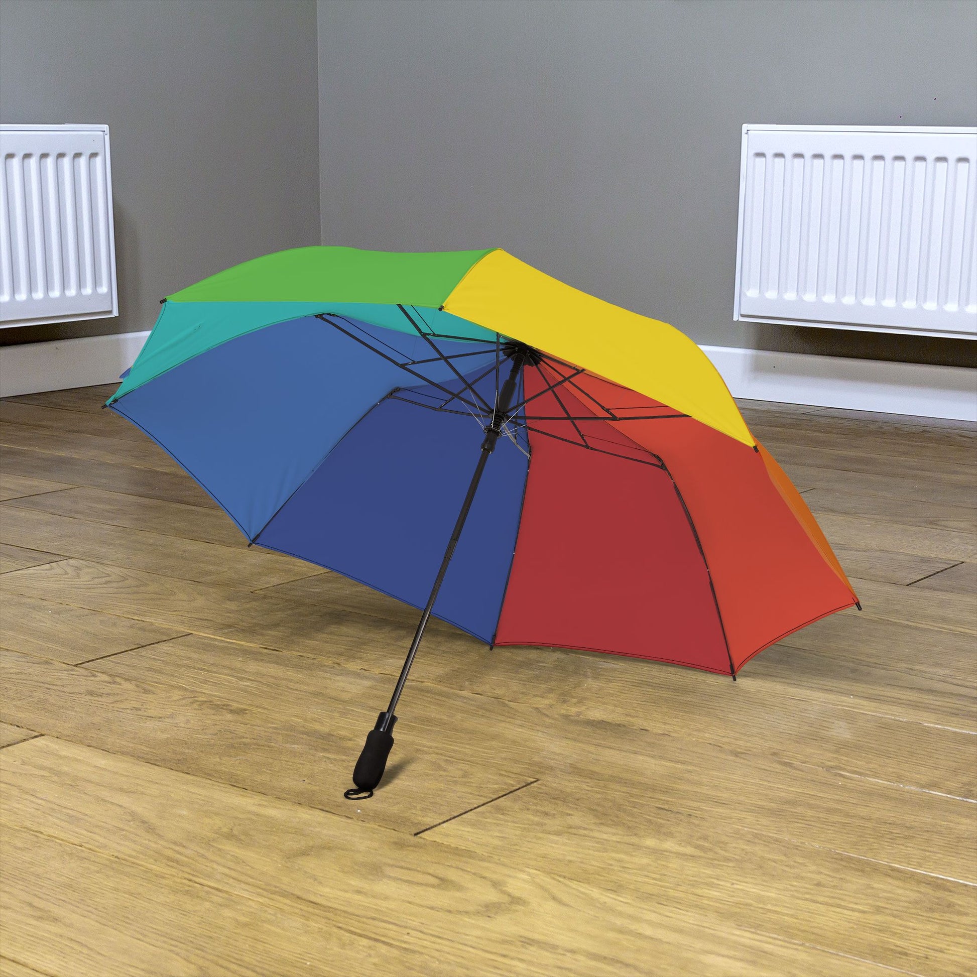 Rainbow Teal Pride Umbrella