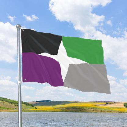 A-Spec Pride Flag with Grommets
