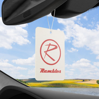 Rambler Red Logos Custom Air Freshener