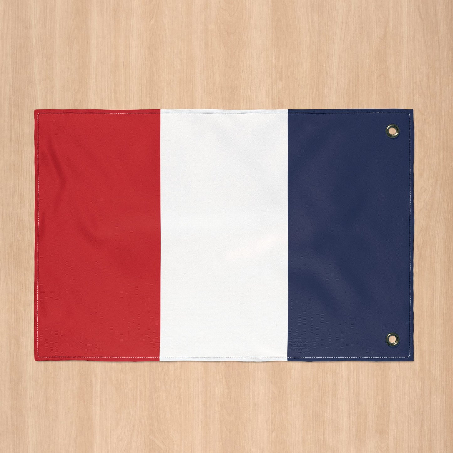 France Flag with Grommets