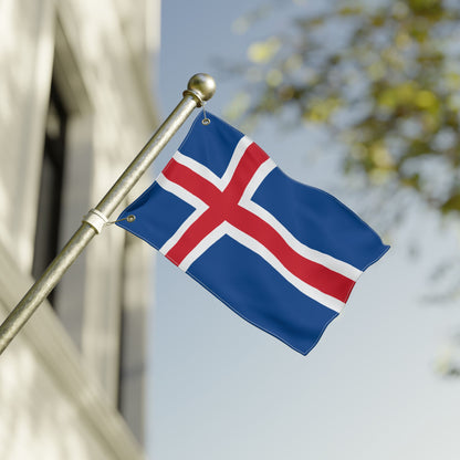 12'' × 18'' Iceland Flag with Grommets