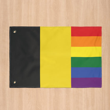 Pittsburgh Pride Flag Colors with Grommets
