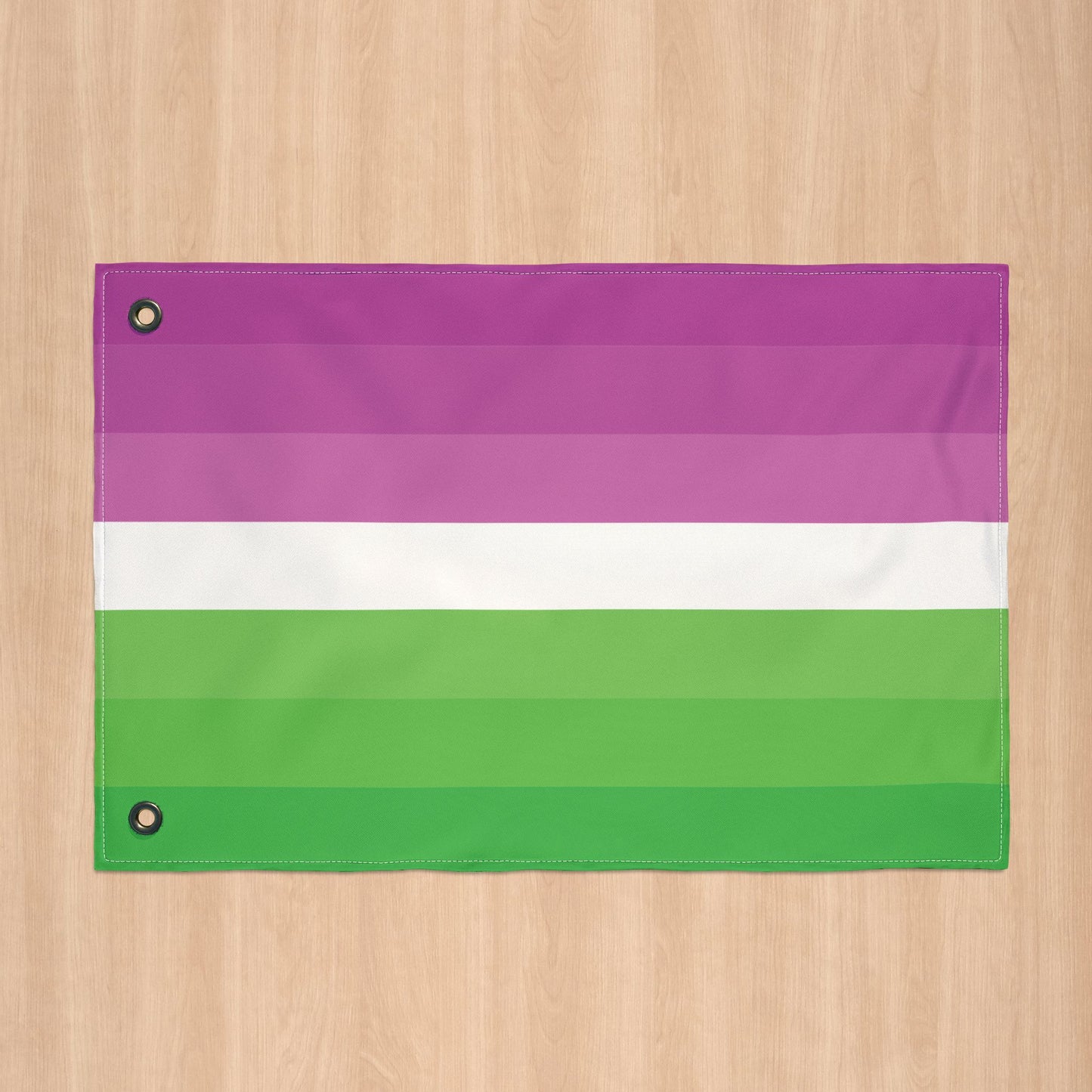 Petalsexual Double-Sided Pride Flag with Grommets
