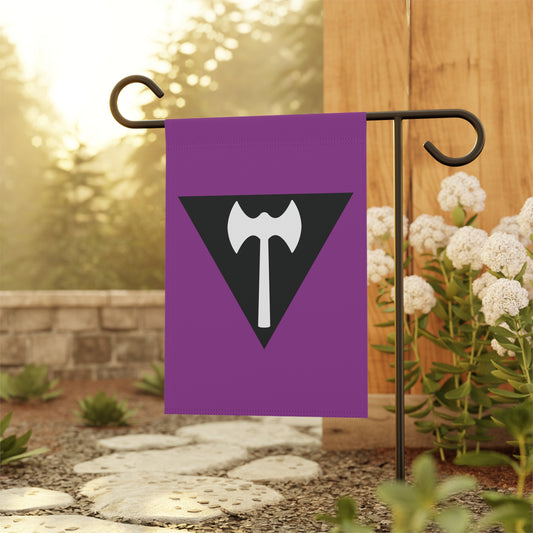 24.5'' × 32'' Labrys Lesbian Pride Garden Banner