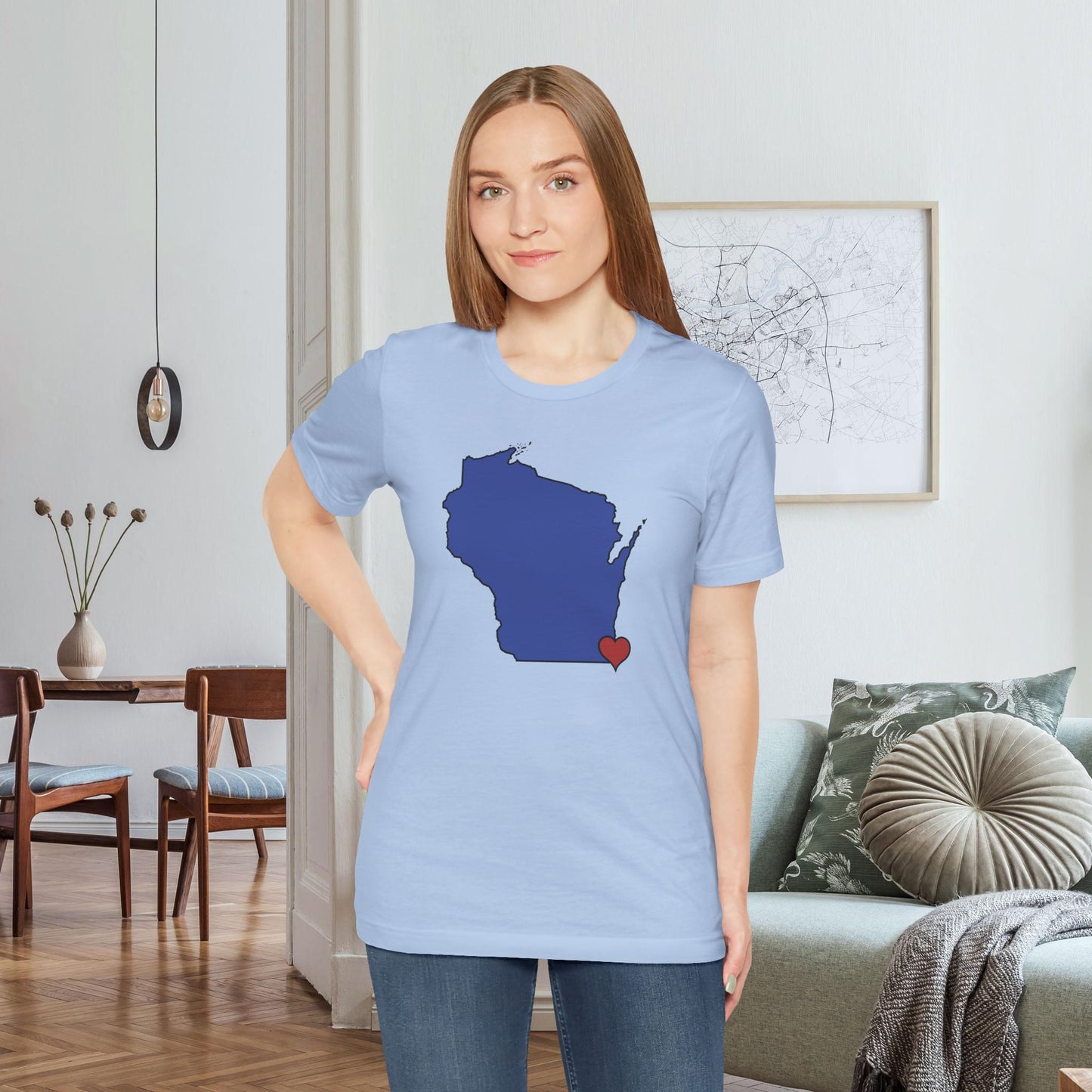 Baby Blue I Love Southeastern Wisconsin!