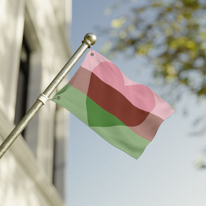 12'' × 18'' Gyneromantic Pride Flag with Grommets