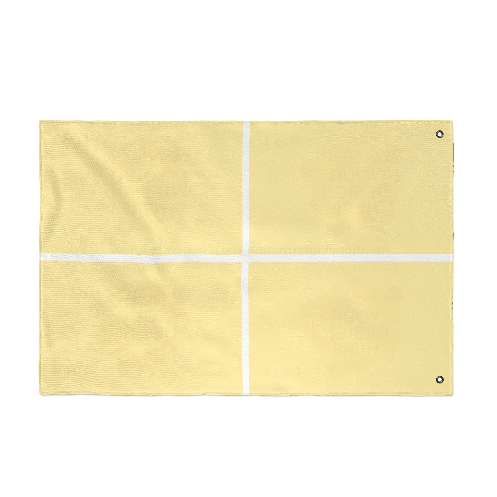 Custom 4 Flag Collage with Grommets