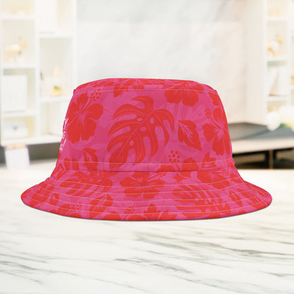 Pink Tropical Bucket Hat • Irvine Ondrey Engineering