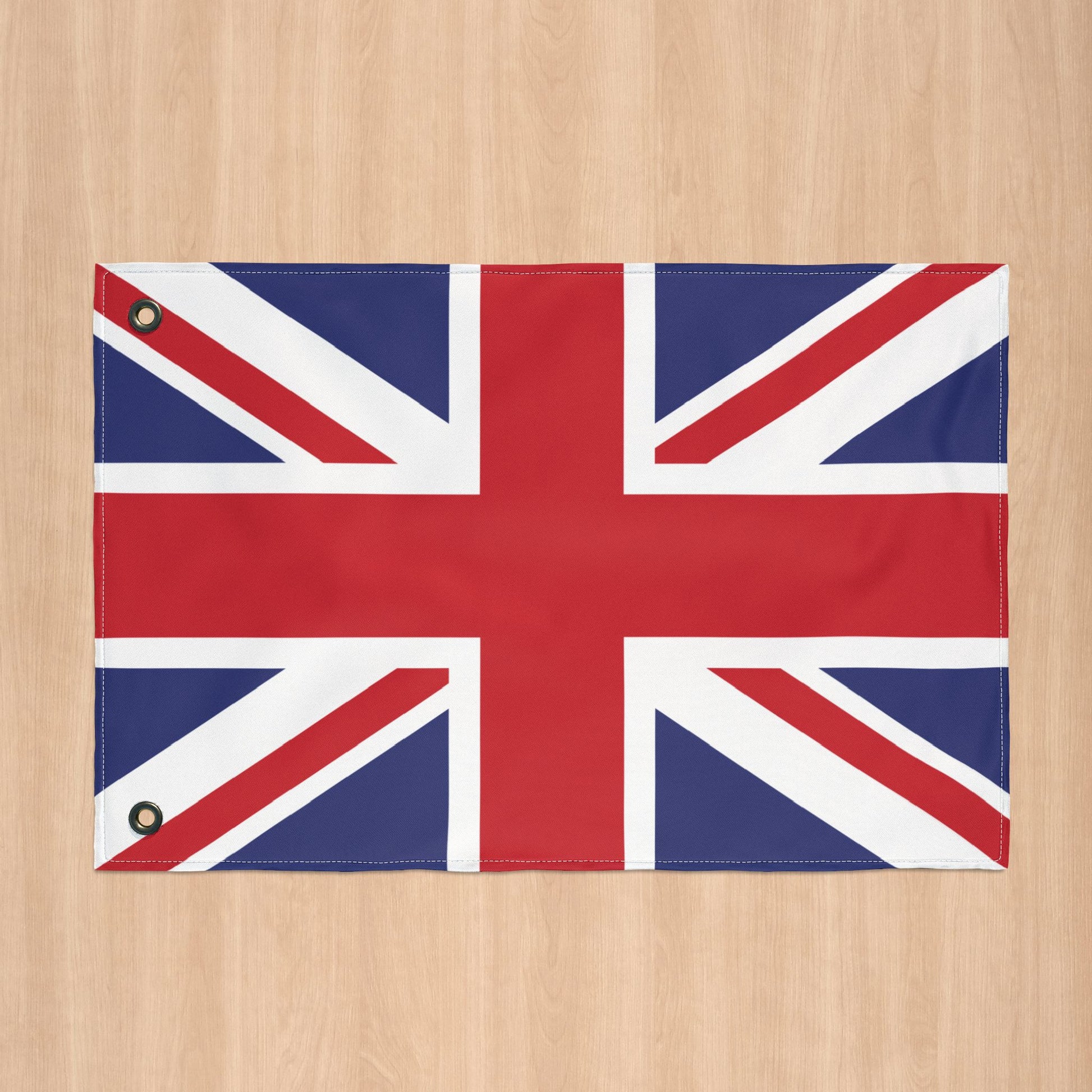 United Kingdom Flag with Grommets