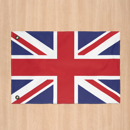 United Kingdom Flag with Grommets