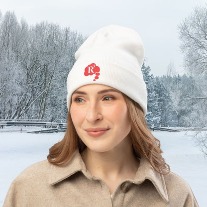 One size White Red’s Randumb Ruminations Logo Embroidered Knit Hat