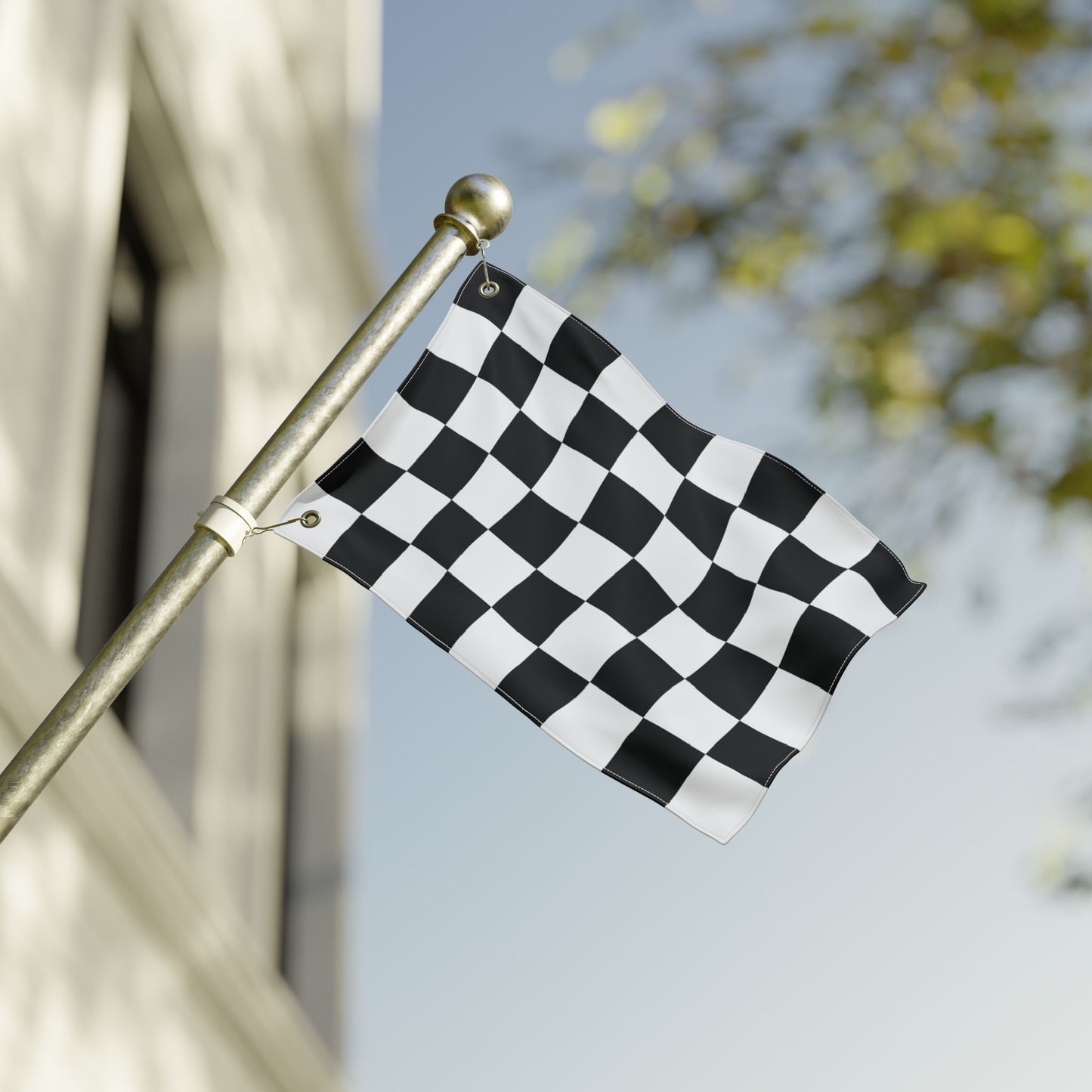 12'' × 18'' Checker Flag with Grommets
