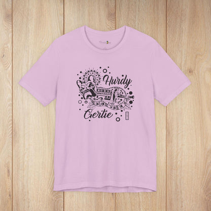 Hurdy Gertie Tee, Frenchton Dog Line Art Shirt