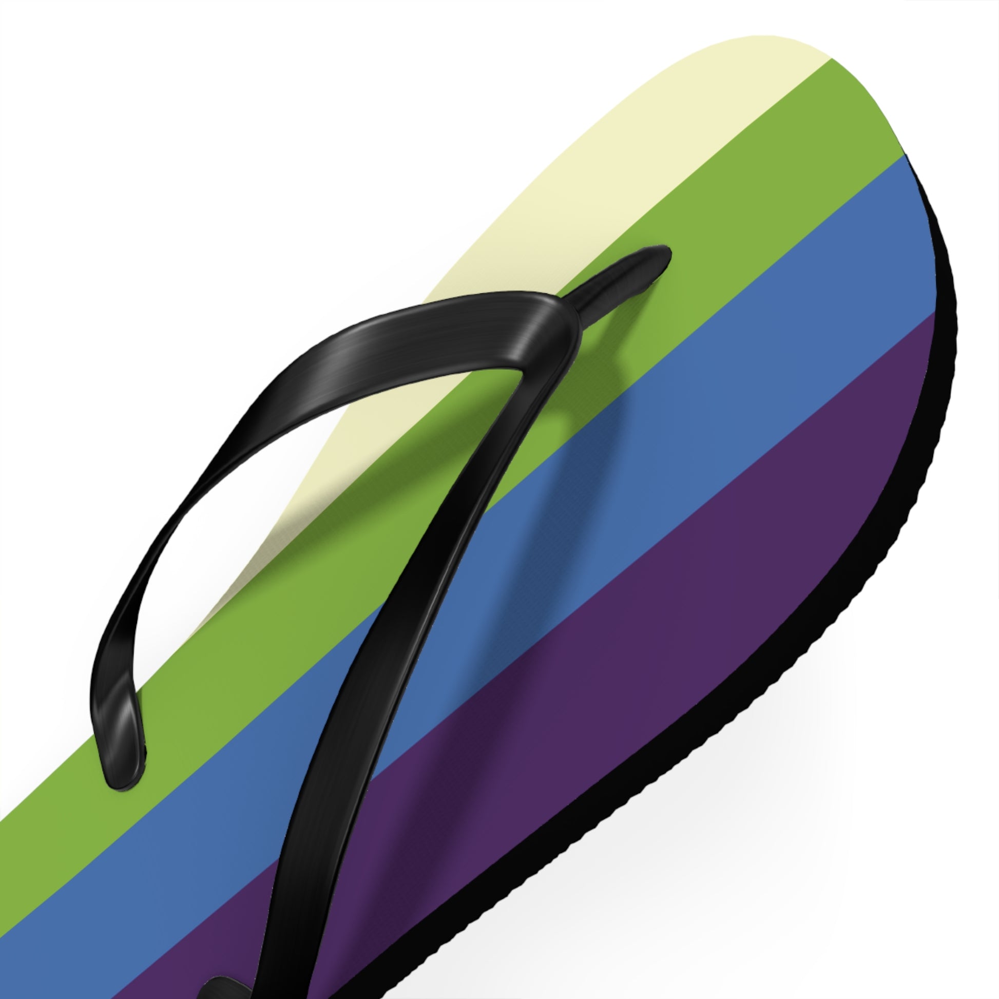 Aplatonic Pride Flip Flops