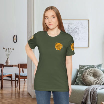 Custom Green Hues Tees for BELLA+CANVAS® 3001