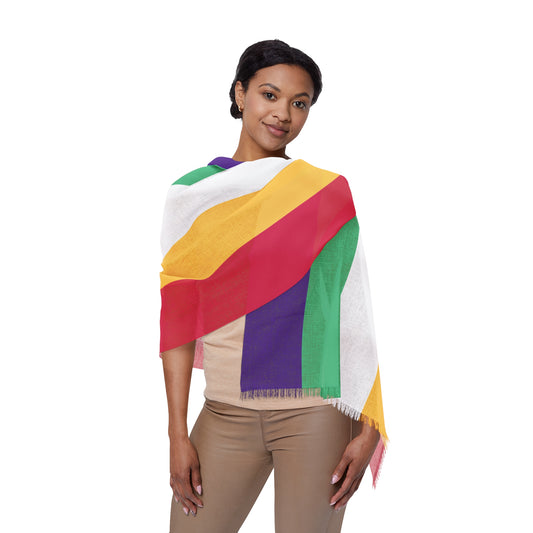 27" × 71'' Neurodivergent Pride Lightweight Scarf