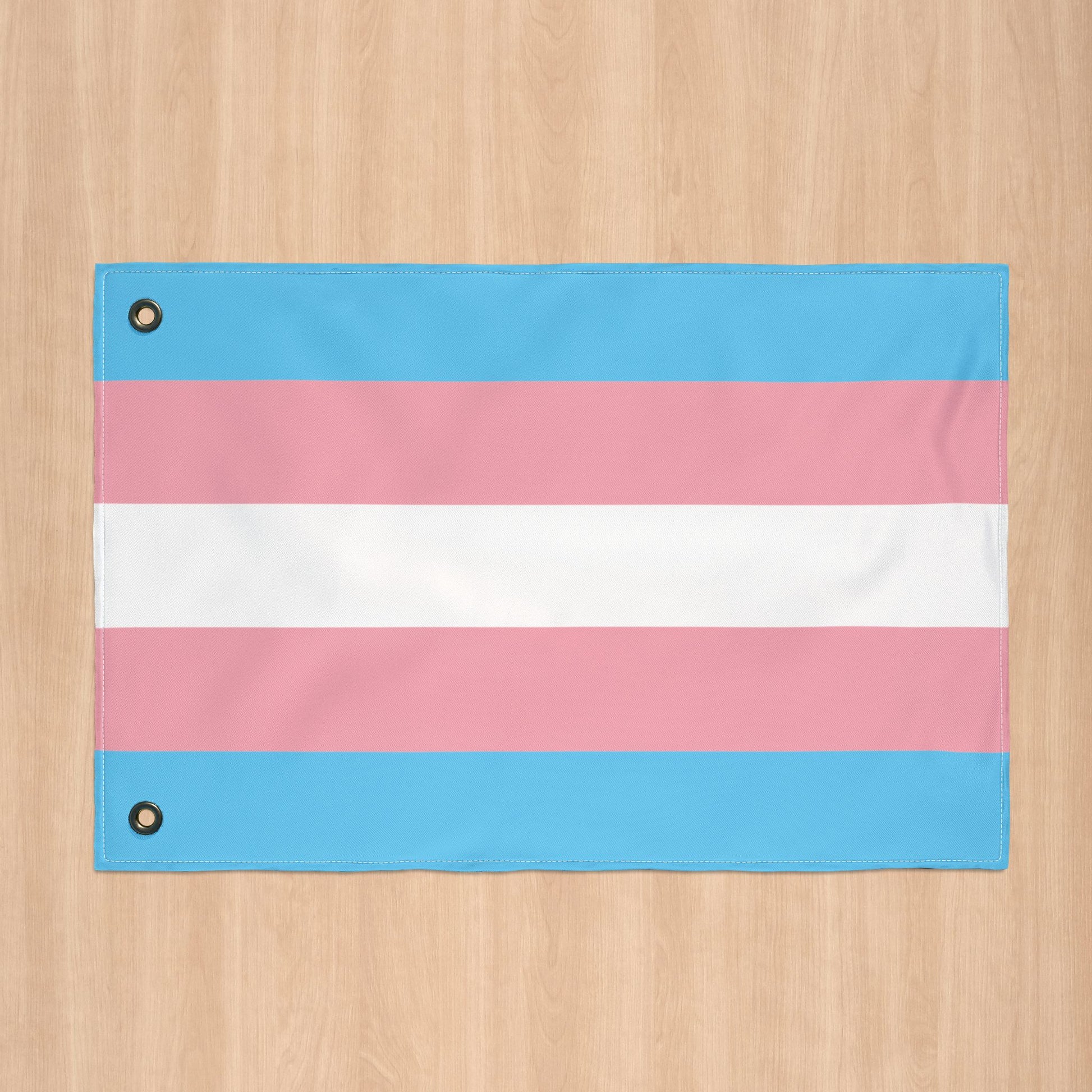Transgender Pride Flag with Grommets