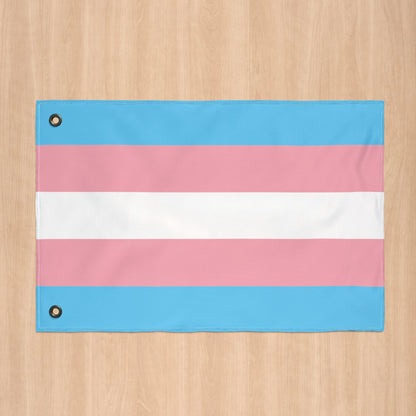 Transgender Pride Flag with Grommets
