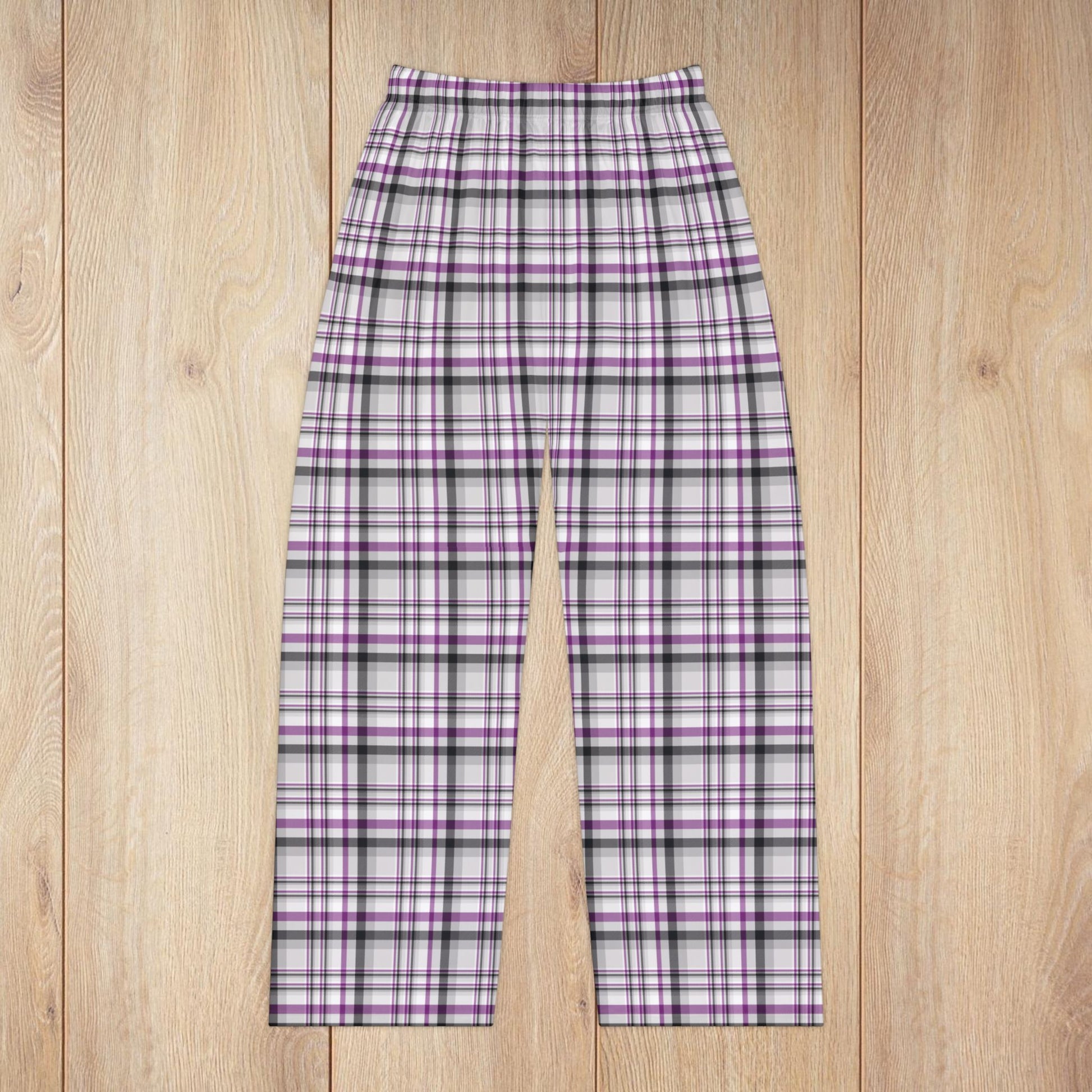 Women’s Asexual Pride Plaid Pajama Pants